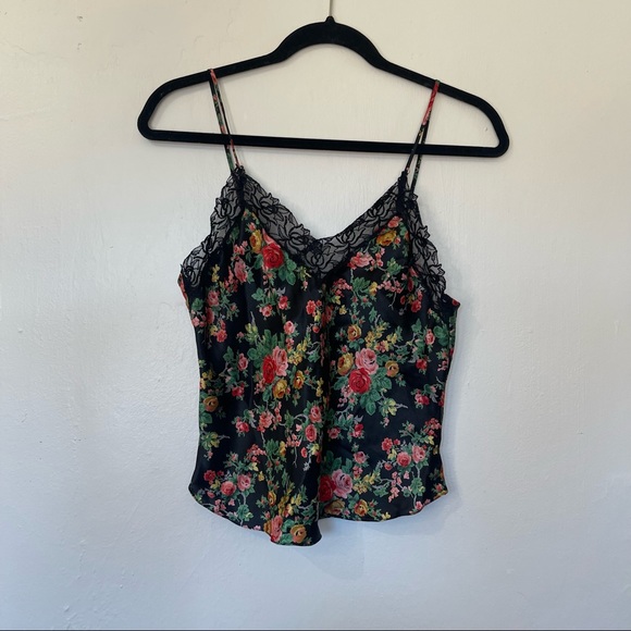 Victoria's Secret Tops Vintage Victorias Secret Black Floral Lace